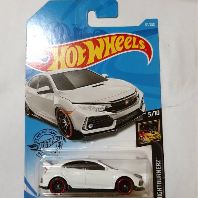 honda civic type r hot wheels 2019