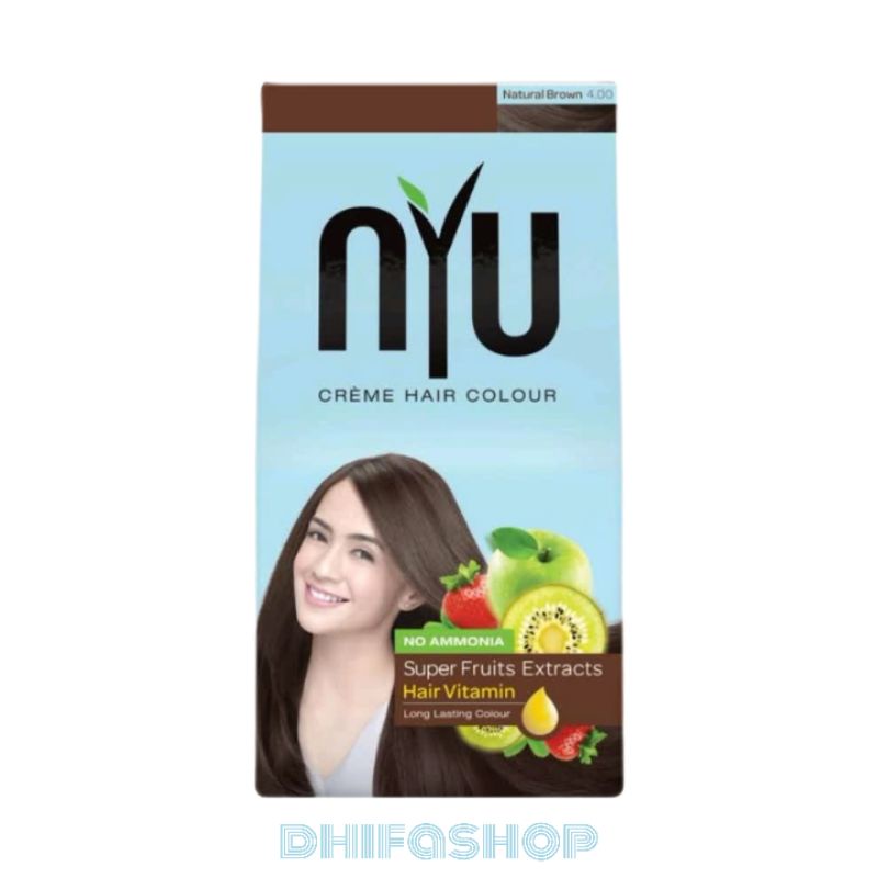 NYU Creme Hair Colour Natural Brown