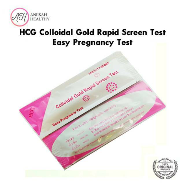 Tes Kehamilan &gt; HCG Colloidal Gold Rapid Screen Test &gt; Testpack &gt; Test Hamil &gt; Colloidal Compact