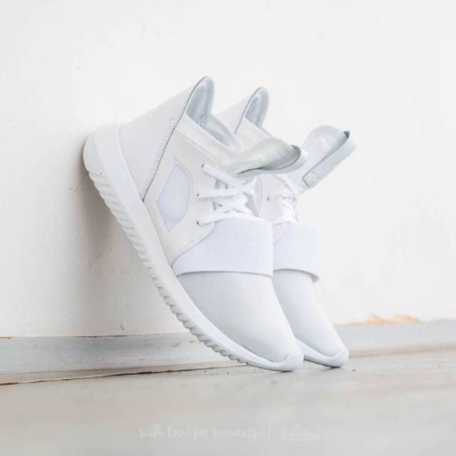 ADIDAS TUBULAR DEFIANT TRIPLE WHITE