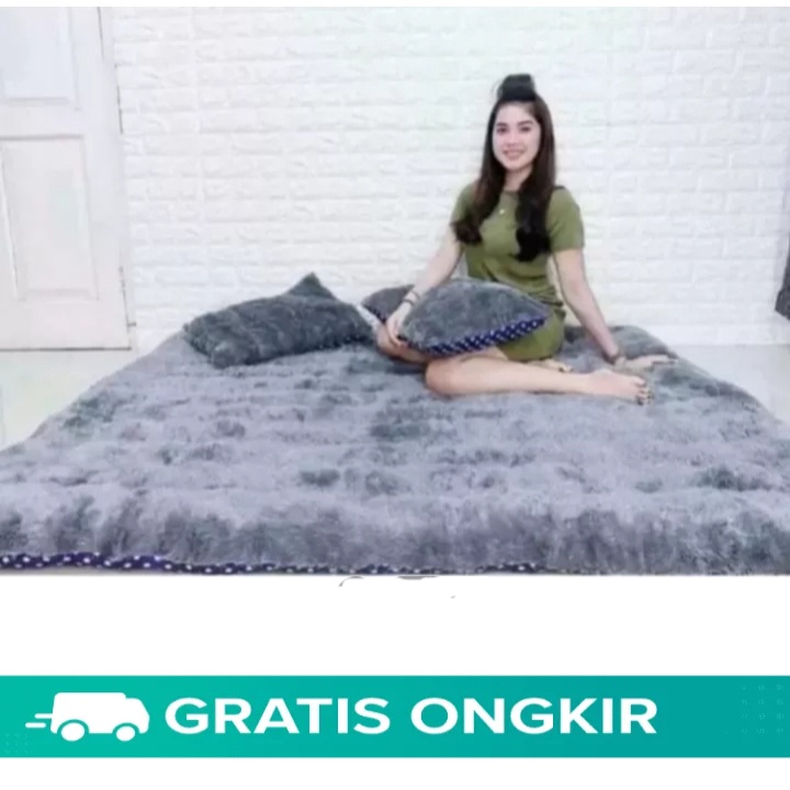 kasur gender bulu halus ukuran 180cm x 140cm / 150cm x 100cm / 120cm x 80cm / tebal 10cm harga termu