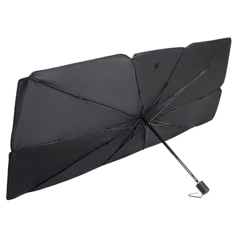 LANFY Interior Protection Car Sun Shade Black Window Sunshade Covers Car Windshield Umbrella Folding umbrella Car Sun Protector Auto Sunshade Cover Sun Protect UV Reflection Automotive Car Parasol