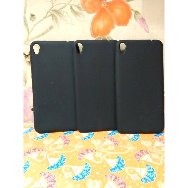 Softcase ASUS ZENFONE Live ZB501KL A007 Silicone Black Matte Slim Case