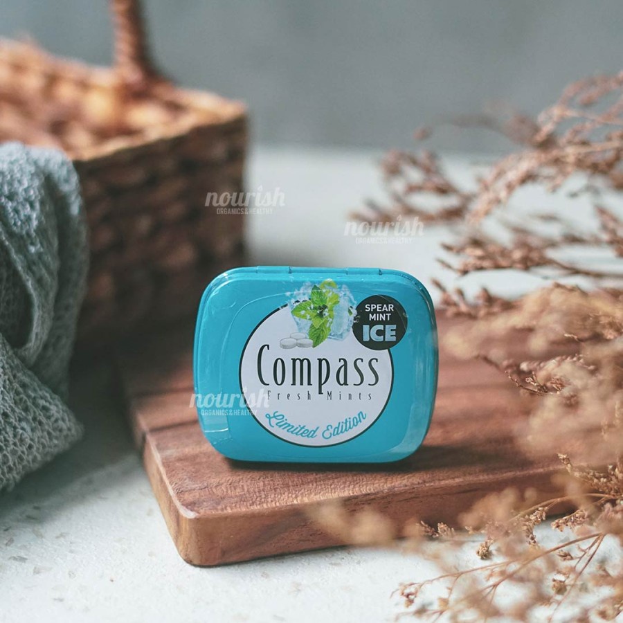 Compass Spearmint Ice (Permen Mint Sugar Free) 14gr