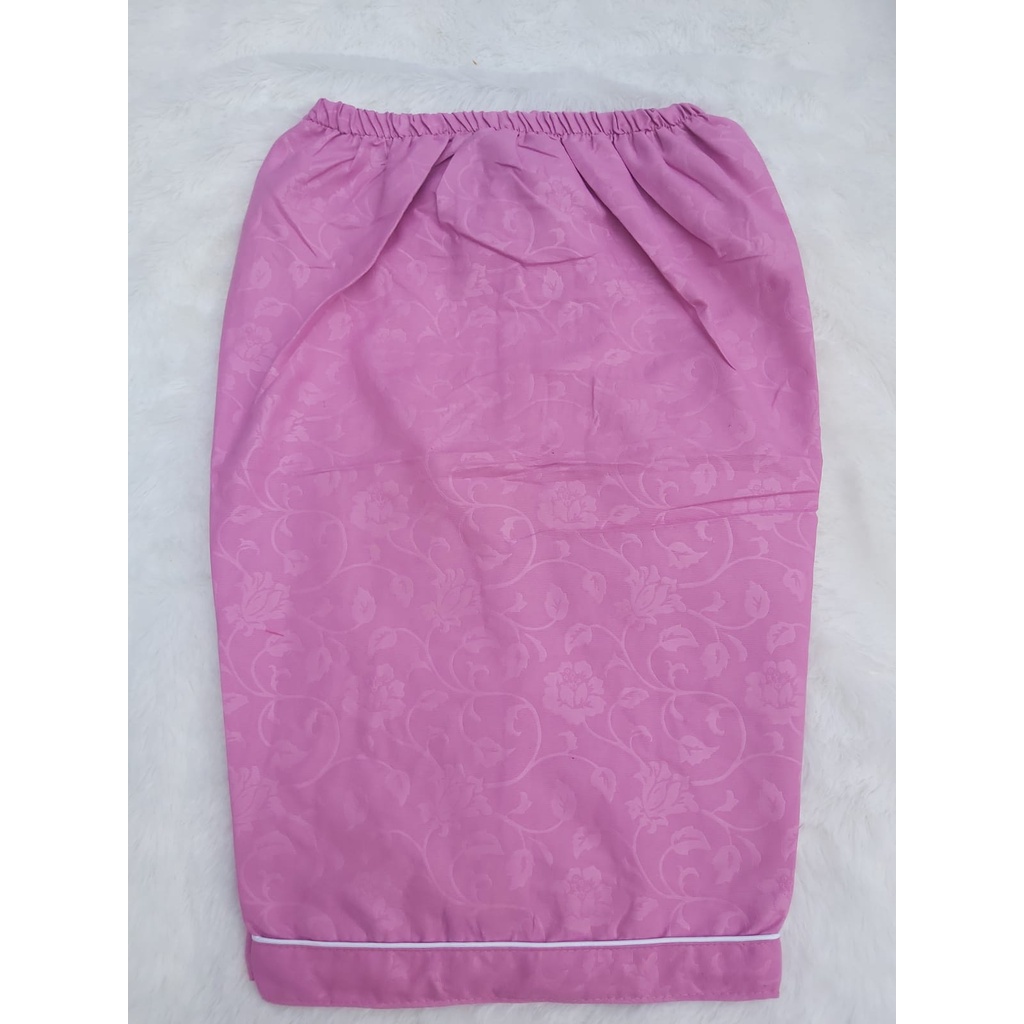 JNV Piyama PP Wanita Motif Karakter Kartun 02 - Baju Tidur Lengan Panjang - Bahan Katun-Celana HP pink