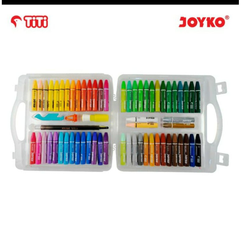 crayon TITI 55 warna/oil pastel krayon minyak JOYKO-1