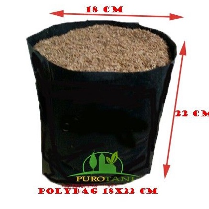 1KG Polybag 18 X 22 Cm Polibek 18cm x22cm