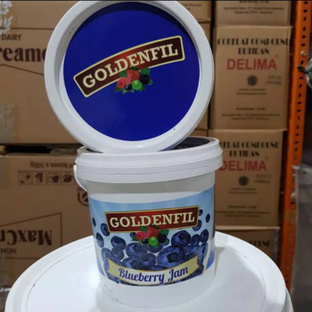 

Goldenfil selai blueberry 1 kg