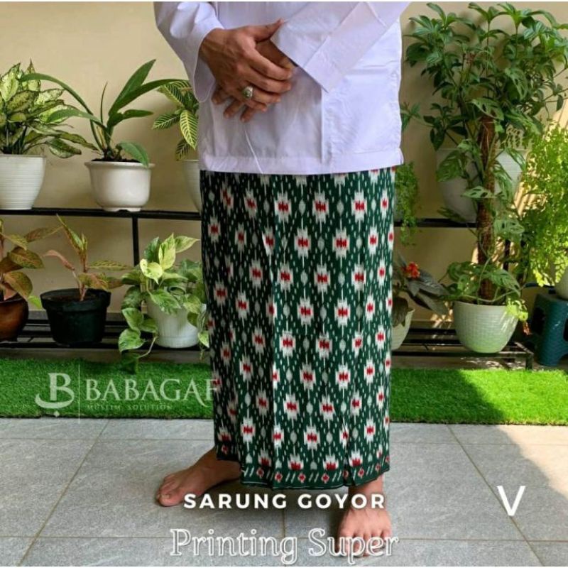 Sarung Goyor Printing Cap Botol