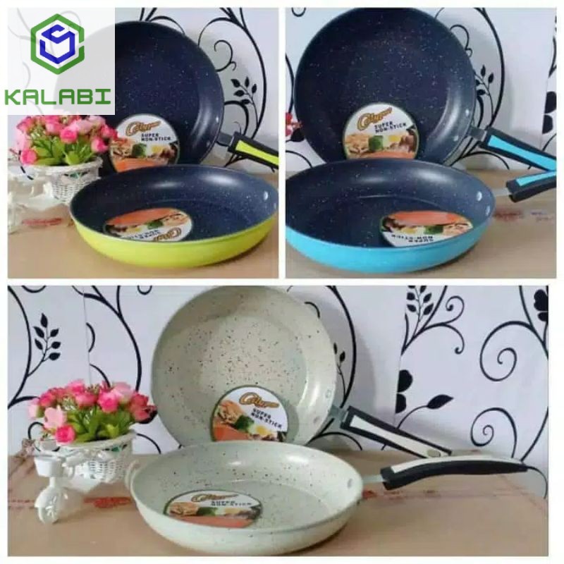 Teflon/wajan Calypso Penggorengan Anti Lengket Tanpa Minyak