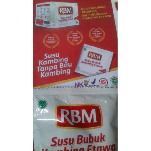 

Susu kambing bubuk ( 10 sachet )