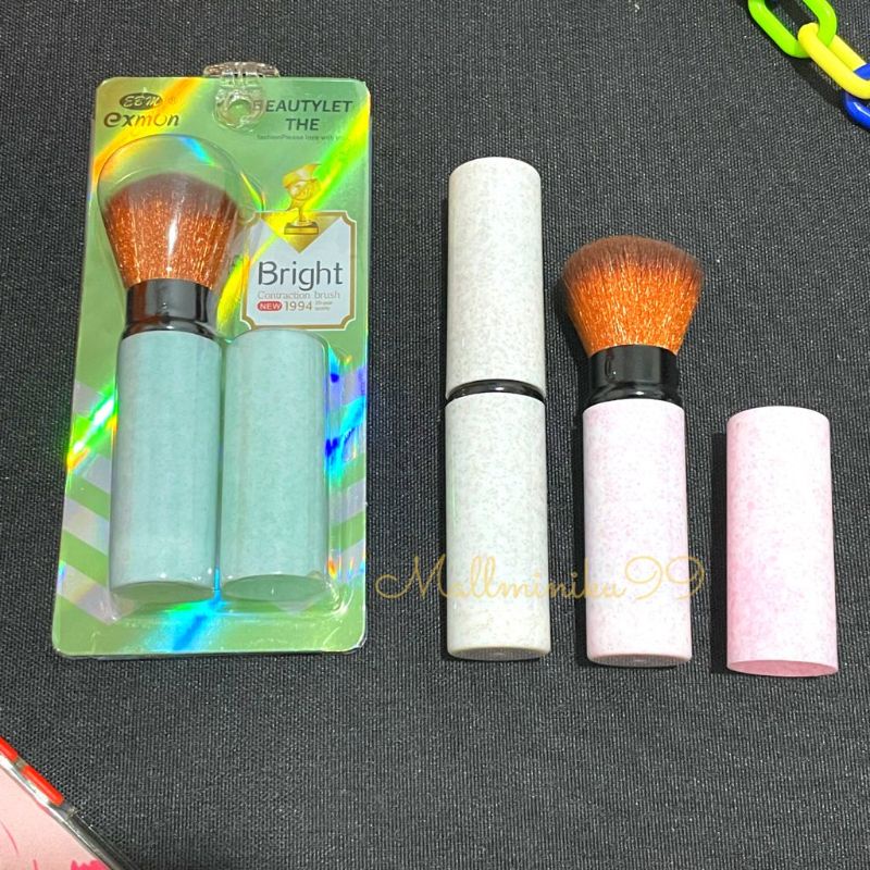 KUAS MAKE UP BRUSH ON  TABUNG TUTUP LING ZI- POWDER BRUSH PROFRSSIONAL TOOLS FIRL