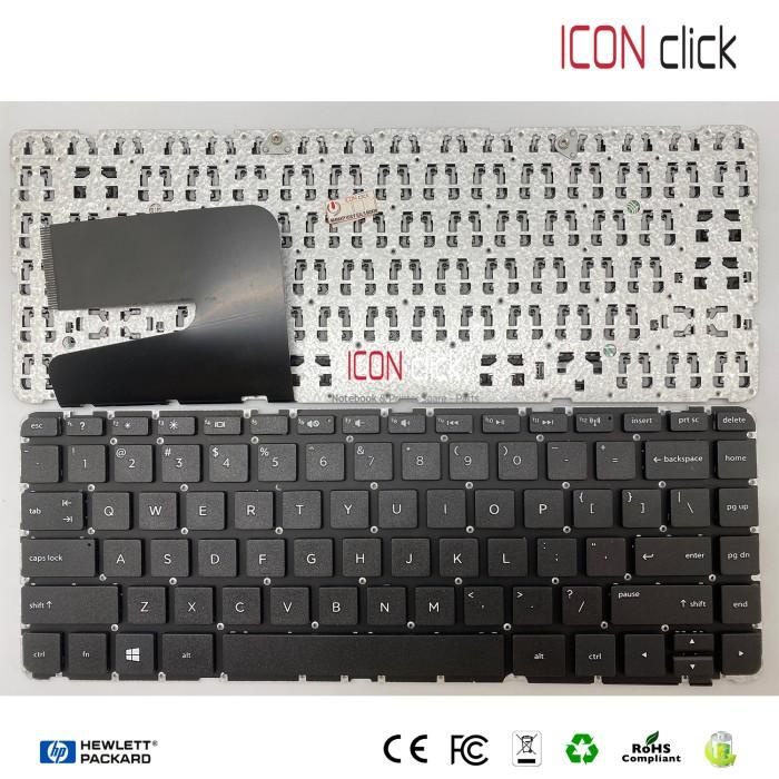 Keyboard Laptop HP Pavilion 14-G008AU 14-G102AU 14-E018TX Hitam
