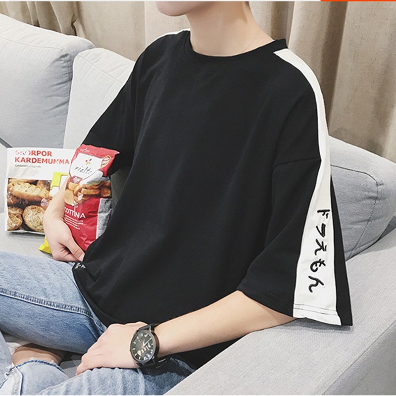 COD Kaos Pria Lengan Pendek Style Korea Cocok Oversize | Shopee Indonesia