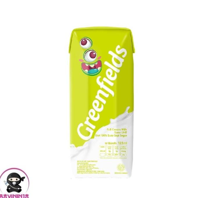 

COD GREENFIELDS UHT Milk 125 ml