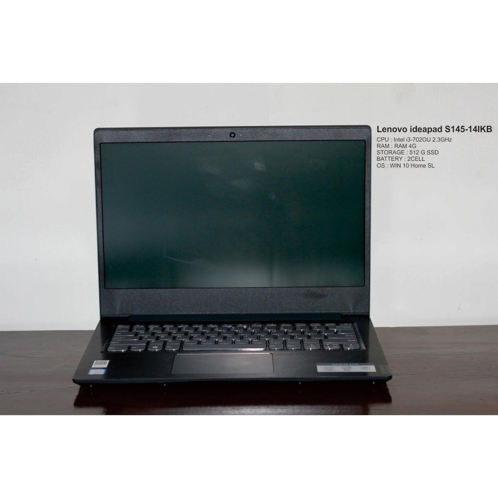 Jual Laptop Lenovo ideapad S145-14IKB 4 GB 512 G SSD Baru Gress ...