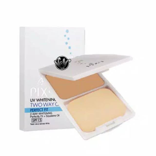 PIXY UV WHITENING TWO WAY CAKE PERFECT FIT/ PIXY/BEDAK PADAT/ BEDAK PIXY/ MAKE UP/ KOSMETIK WAJAH