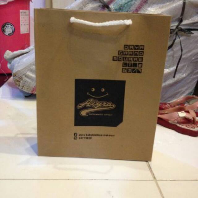 

Paperbag sablon 1 sisi