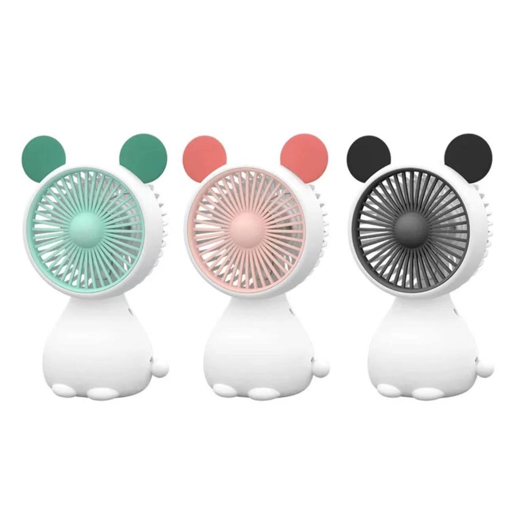 Kipas Angin Mini Portable Karakter - Kipas Angin Genggam Mini Cute/Mini Fan