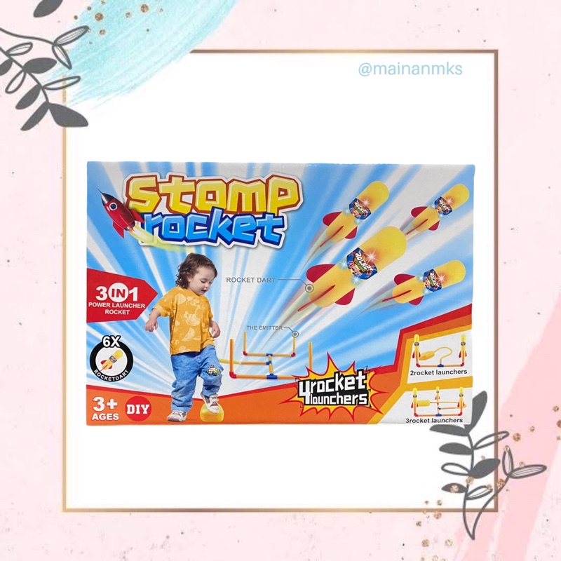 MAINAN VIRAL STOMP ROCKET TERMURAH