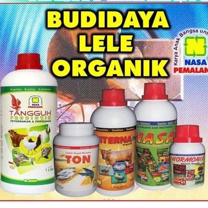 

PAKET BUDIDAYA LELE ORGANIK NASA PLUS TANGGUH PROBIOTIK VITERNA TON