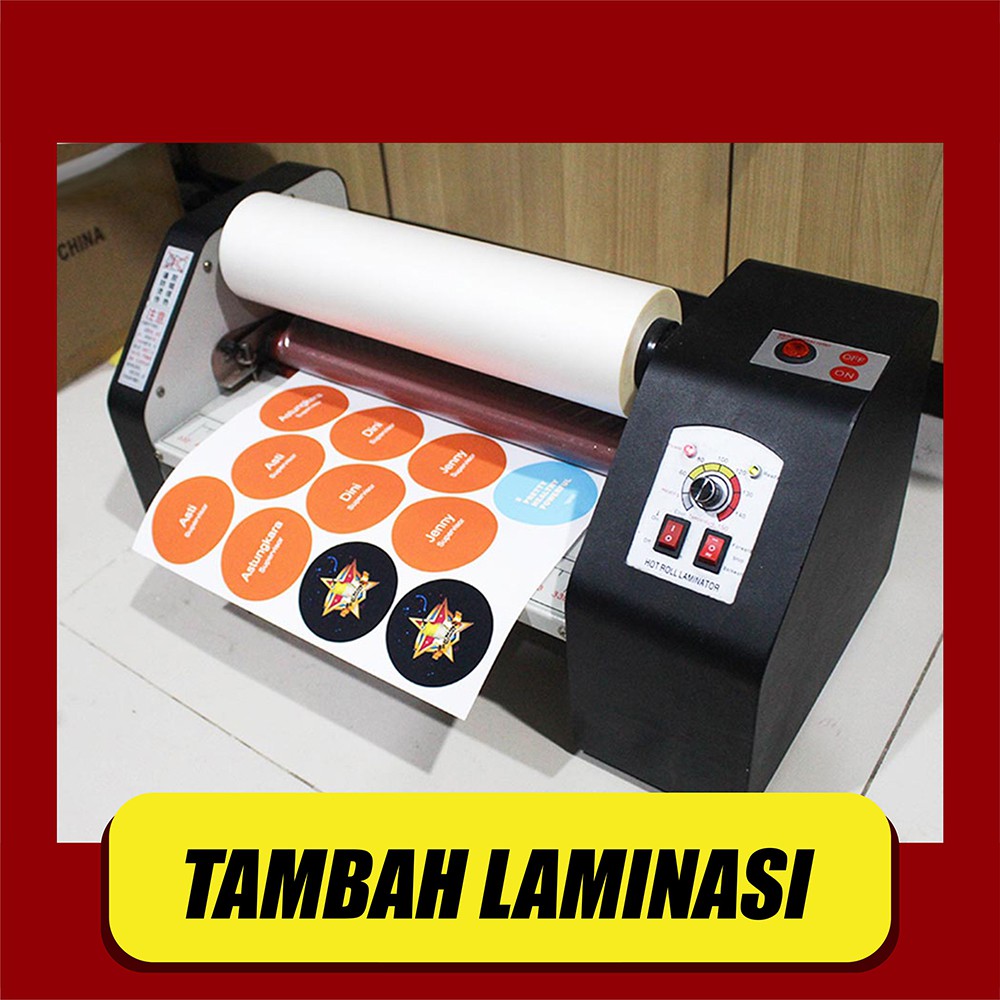 

Tambah Lapisan Laminasi Doff Glossy