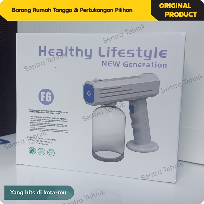 Nano Spray Gun Disinfektan Portable Steam UV Sterilizer