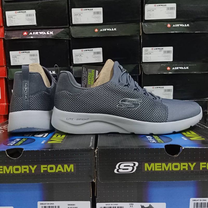 SEPATU SKECHER SPORT DYNAMICS SNEAKERS with MEMORY FOAM ORIGINAL TERMURAH BNIB