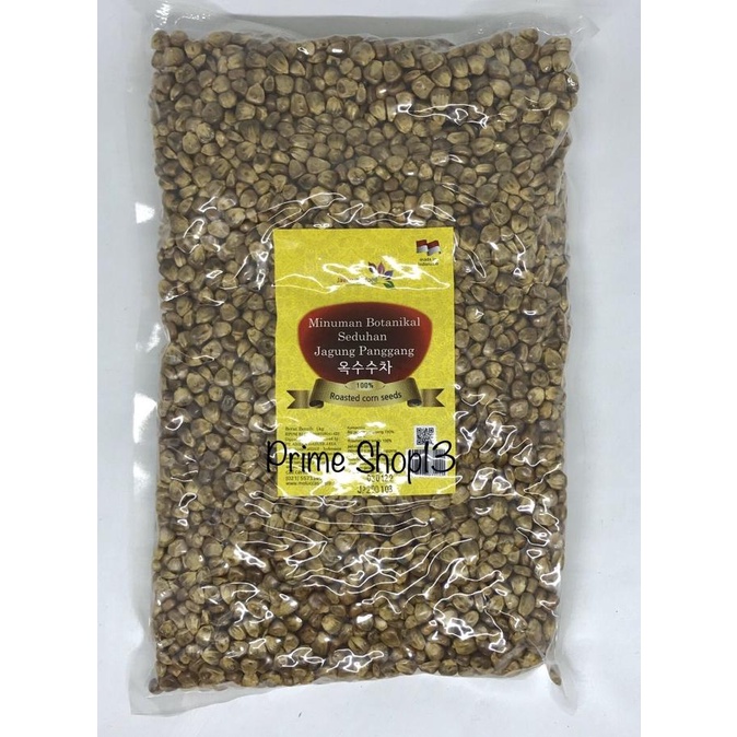 

(BISA COD) Pure Korean Roasted Corn Tea - Teh Biji Jagung Panggang Utuh 1kg Lokal KOMPLIT Kode 1178