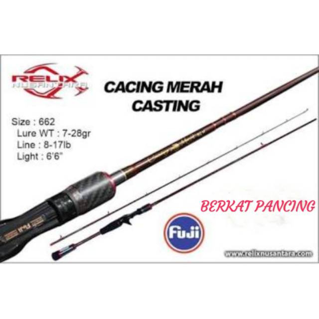 JORAN CANGKEK BC RELIX CACING MERAH 662