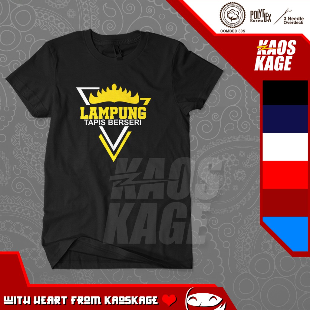 Kaos Pria Lampung Tapis Berseri Abg Baju Sablon Distro Cotton Kaos Pria Lampung Tapis Berseri Abg Baju Sablon Distro Cotton