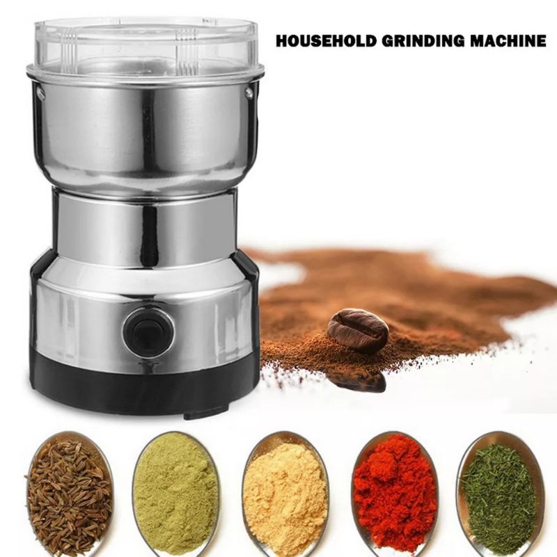 Grinder Kopi Penggiling Kopi Listrik Elektrik Blender Bumbu Penggiling Multifungsi 150W