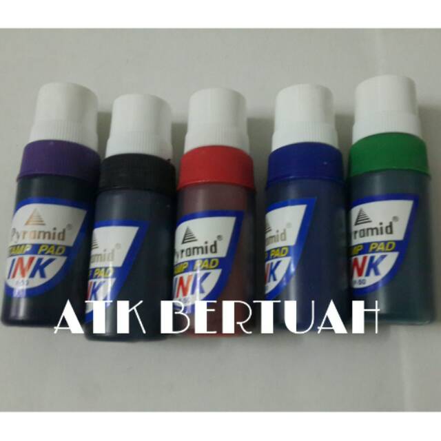 

1 BUAH REFILL REFIL ISI ULANG TINTA BAK STEMPEL