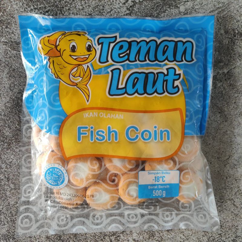 

TEMAN LAUT FISH COIN 500gr