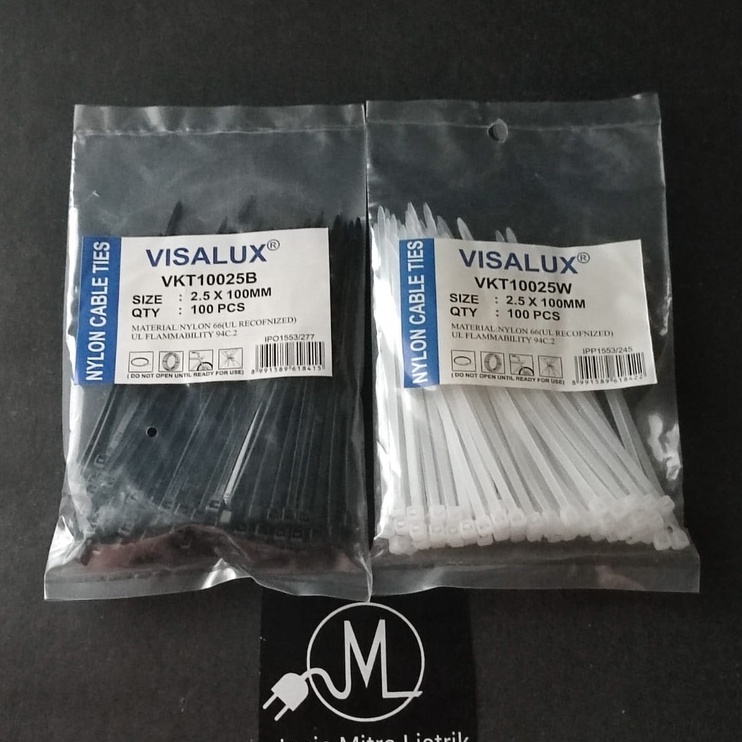 KABEL TIES / CABLE TIE / INSULOCK VISALUX 10CM