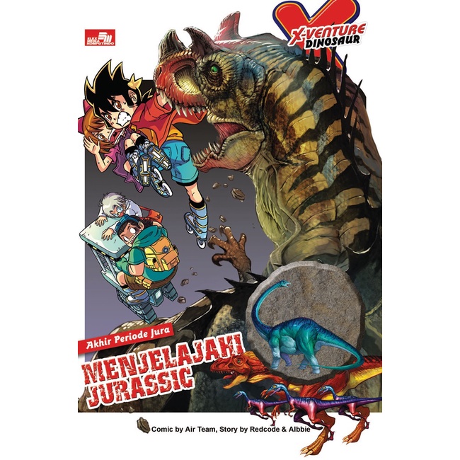 Buku X-Venture Dinosaur - Menjelajahi Jurassic - Kadokawa Gempak Starz