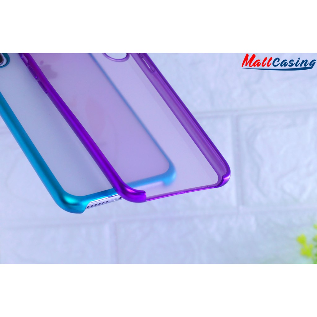 MallCasing - iPhone XR | XS Max | X/ XS | XI 5.8 TPU Chrome Dove Transparan Soft Case