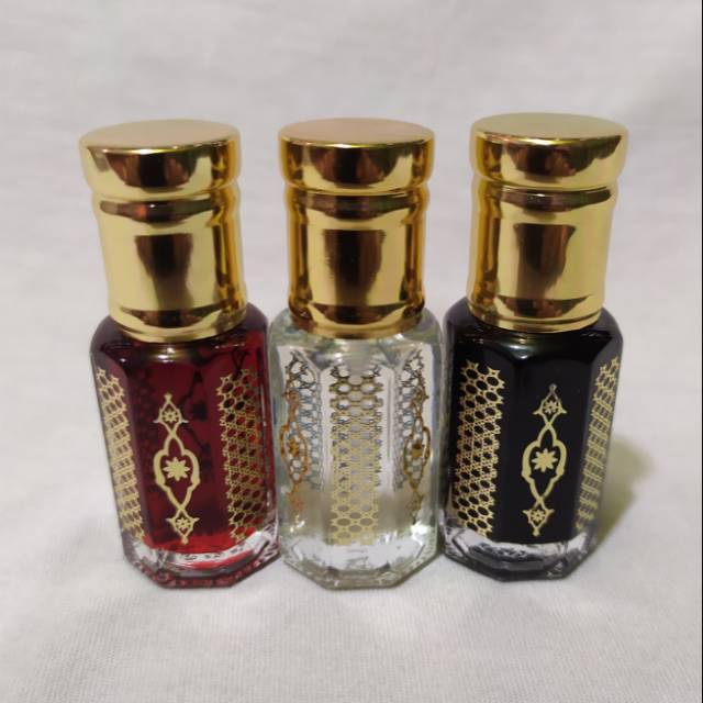 Minyak Misik Asli 1 Paket Jafaron Merah / Misik Putih / Misik Hitam Murni Impor Arab Saudi