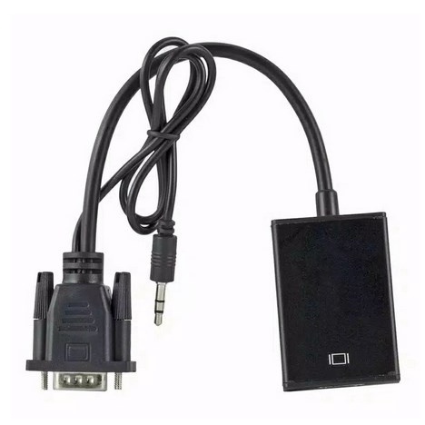 ITSTORE Kabel VGA To HDMI With Audio Converter Adaptor/ CABEL VGA TO HDMI