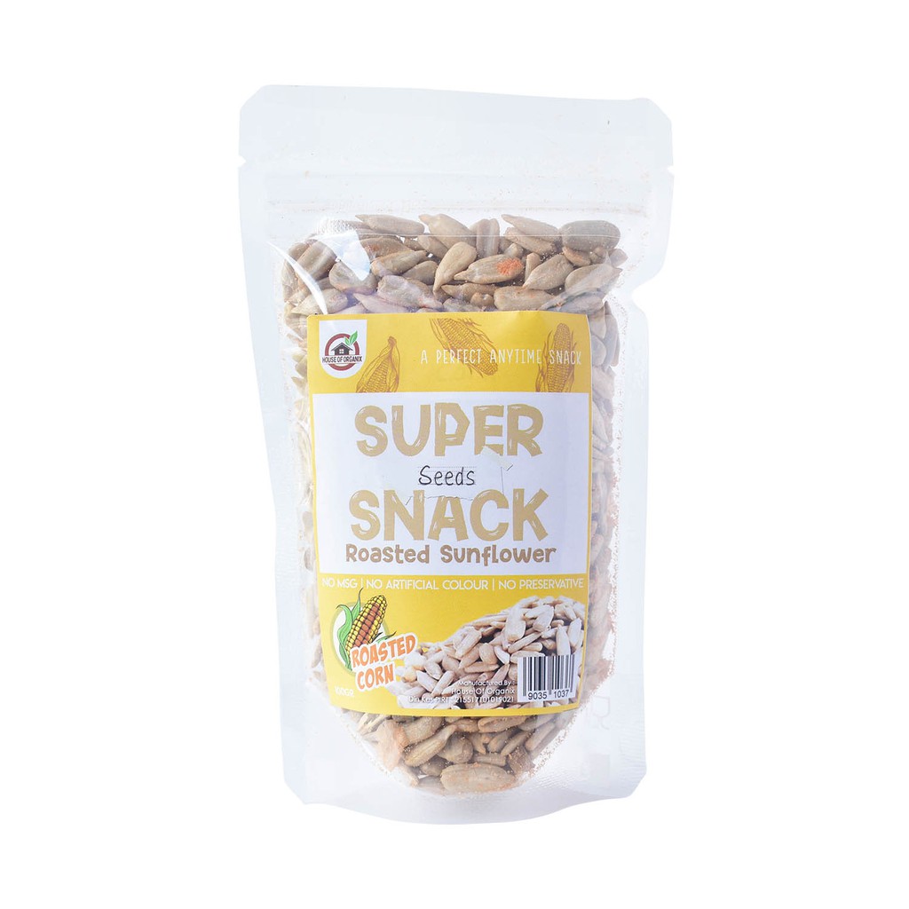 Super Seeds Snack Roasted Sunflower 100 Gr