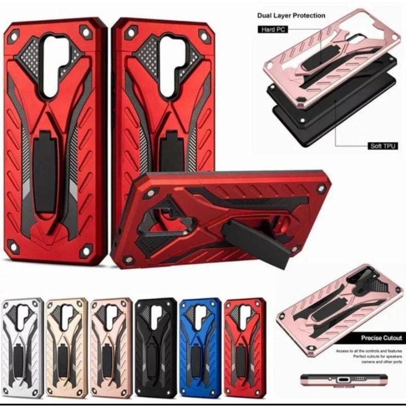 Case Phantom Iron Robot Samsung A11 M11 A13 A32 A02 M02 A02s M02s A12 M12 A31 A52 a52s A15 4g 5G A71