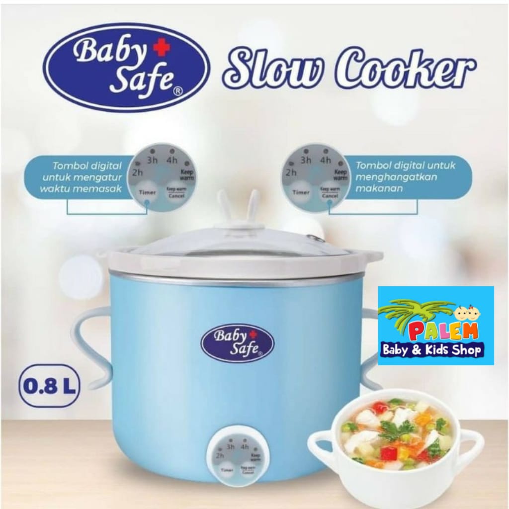 Baby Safe Slow Cooker Digital 0,8L LB007