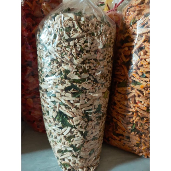 

Basreng daun jeruk pedas mantap lezat