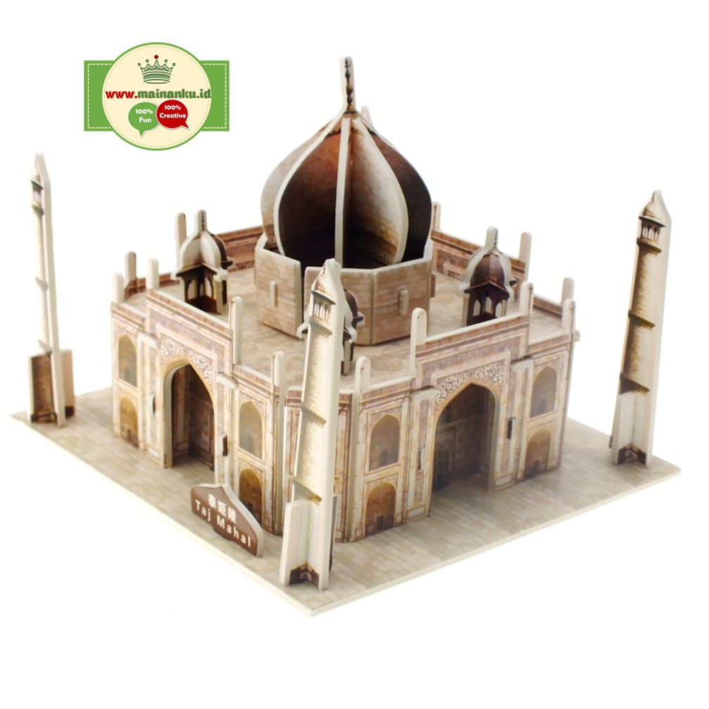 Mini Puzzle 3D | TAJ MAHAL | Puzzle 3 Dimensi Castle - 1690-14