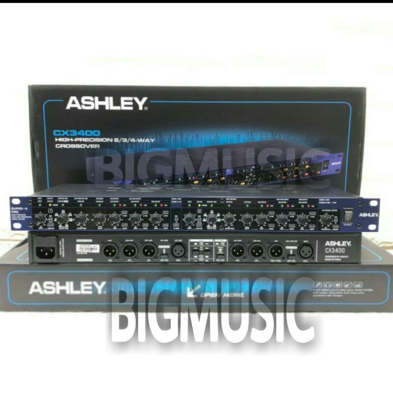 Crossover Ashley CX 3400 Original Ashley CX3400 With Limiters Super X Pro