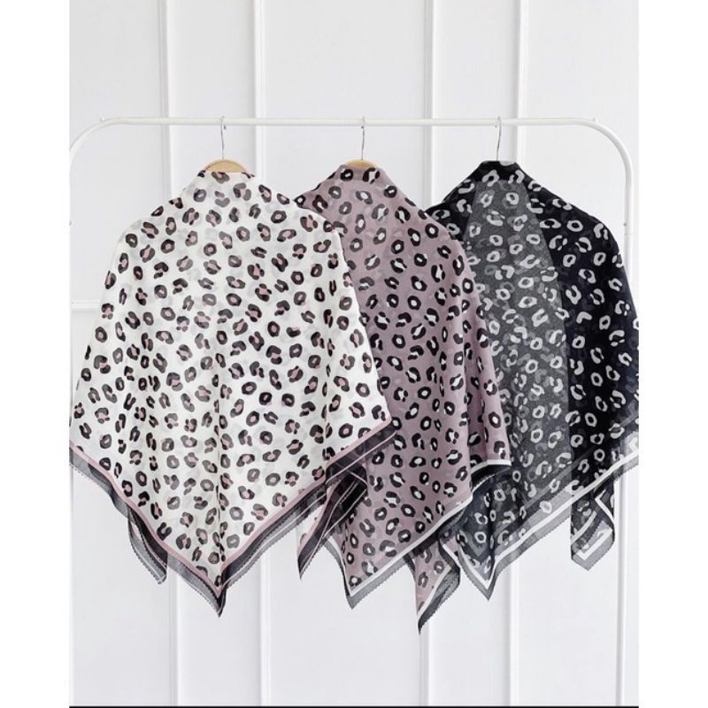 hijab voal denay motif leopard|| hijab Leopard|| hijab motif terbaru viral