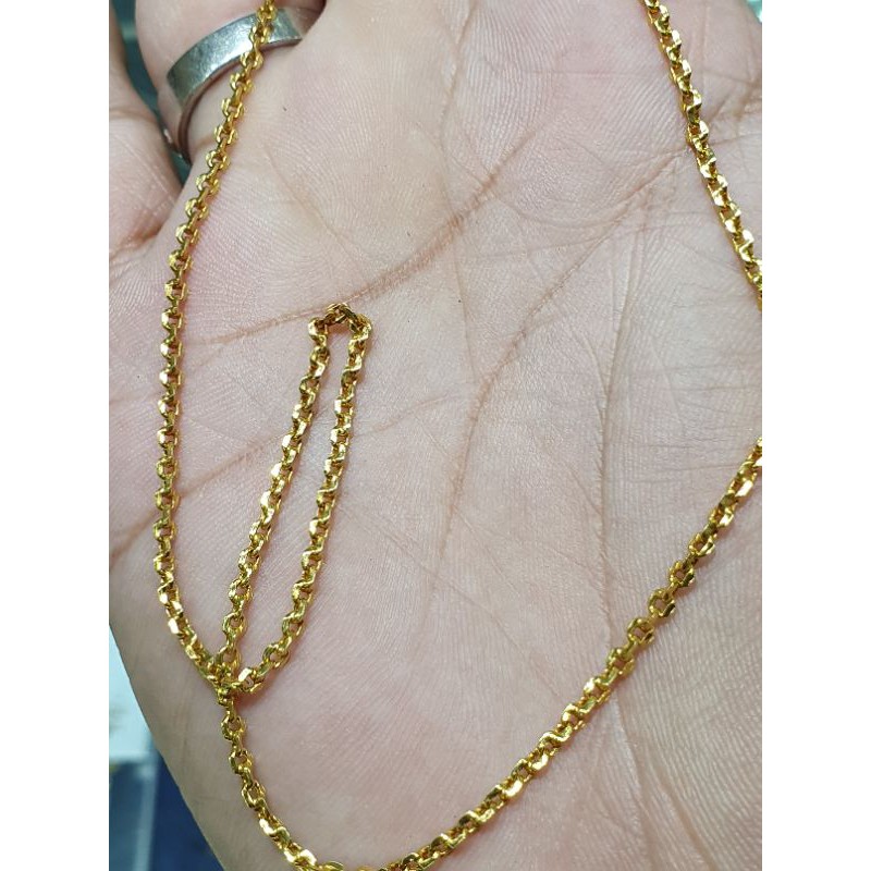 Kalung emas nori emas asli 24k