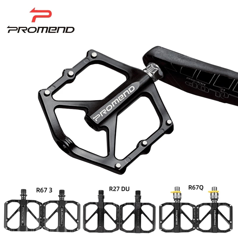 PROMEND 3 Bearings Pedal MTB Pedal Sepeda Bearing Quick Release R27 R67 R67Q