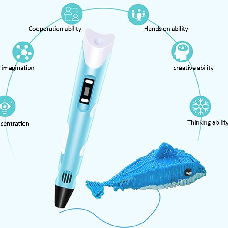 Jangan Ketinggalan order..  FLASH SALE! 3D Printing pen 3D Printer Arts Pen Making Doodle Arts & Cra