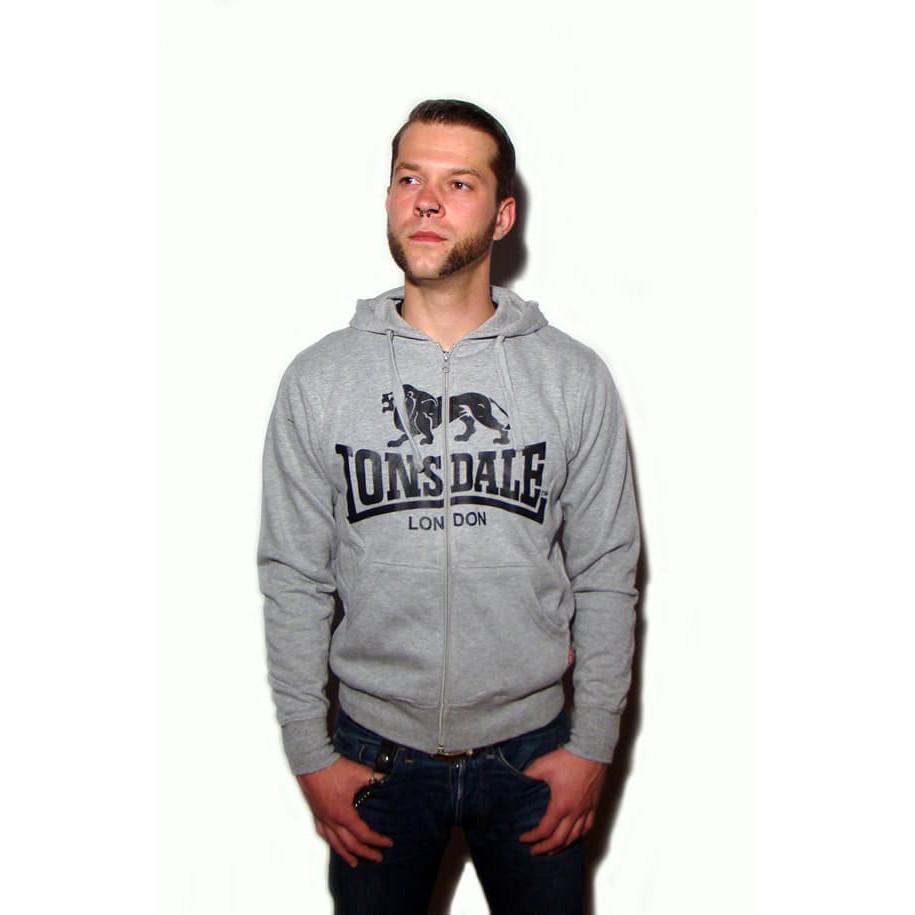 Jaket Hoodie Logo Lonsdale London